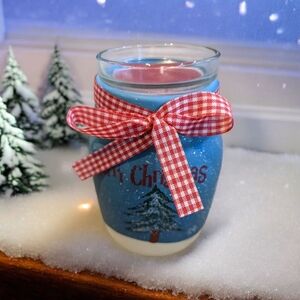 Vintage Snowman Candle Holder